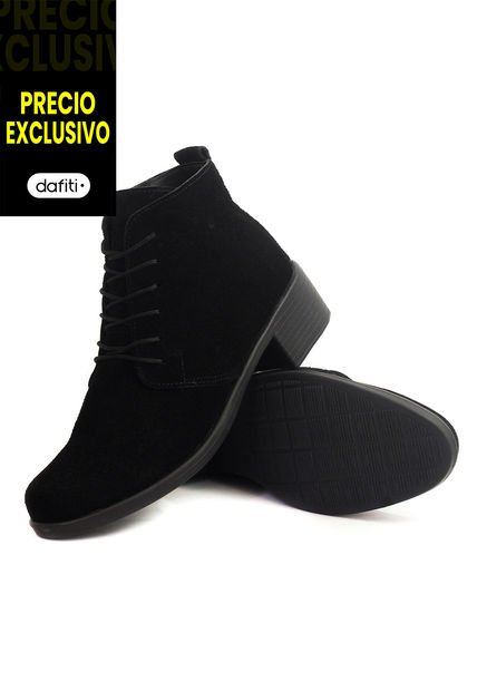 Botín Cuero Negro VillabonR VRB-3103