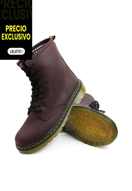 Botas Cuero Vinotinto VillabonR VDM-5052