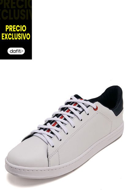 Tenis Cuero Blanco VillabonR VT-3005