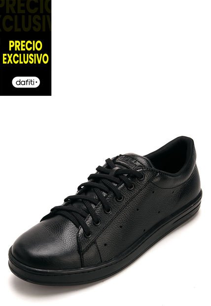 Tenis Cuero Negro VillabonR VT-3009