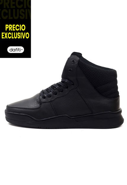 Teni Bota Cuero Negro VillabonR VA-3007