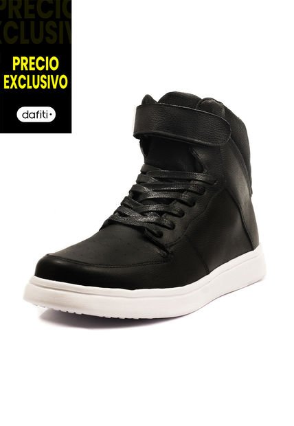Teni Bota Cuero Negro VillabonR VA-3001
