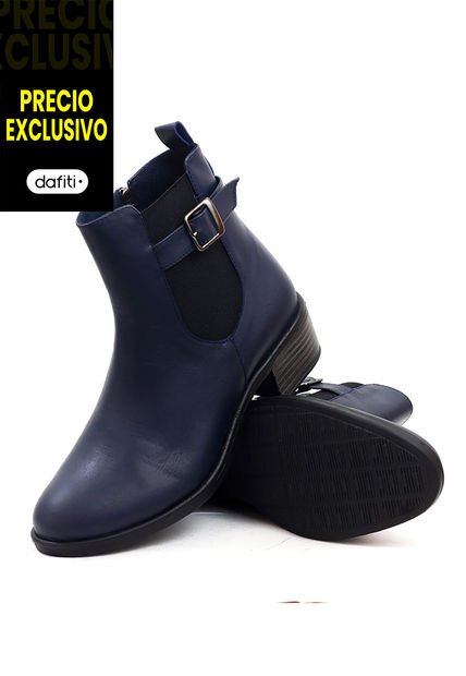 Botín Cuero Azul VillabonR VSH-5330