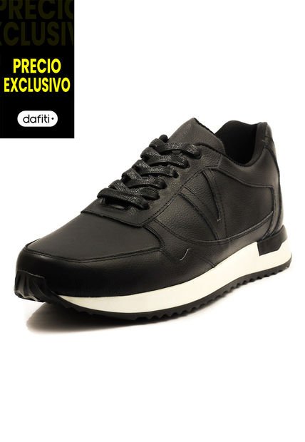Tenis Cuero Negro VillabonR VA-3002
