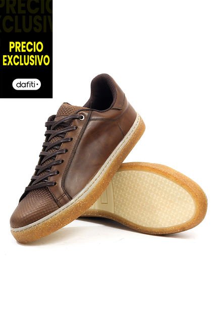 Tenis Cuero Café VillabonR VT-3013