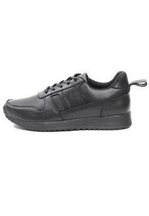 Tenis Cuero Hombre VillabonR VW-3030 Negro