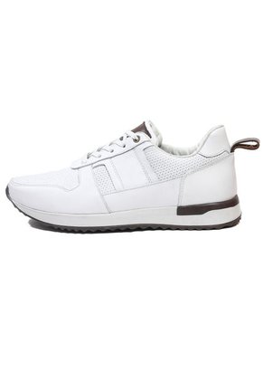 Tenis Cuero Hombre VillabonR VW-3032 Blanco