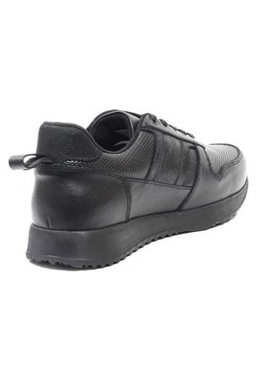 Tenis Cuero Hombre VillabonR VW-3030 Negro