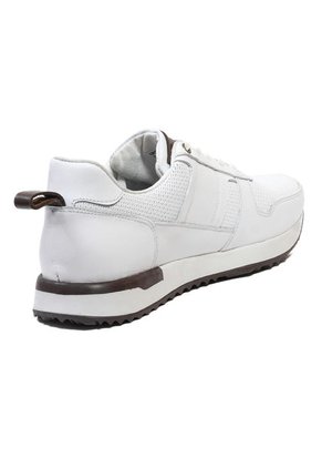 Tenis Cuero Hombre VillabonR VW-3032 Blanco