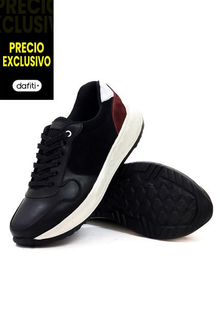 Tenis Cuero Negro VillabonR VP-3034