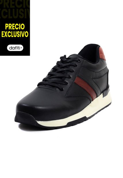 Tenis Cuero Negro VillabonR VA-3011