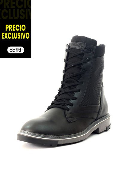 Botas Cuero Negro VillabonR VB-2003