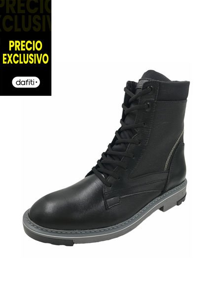 Botas Cuero Negro VillabonR VB-2001