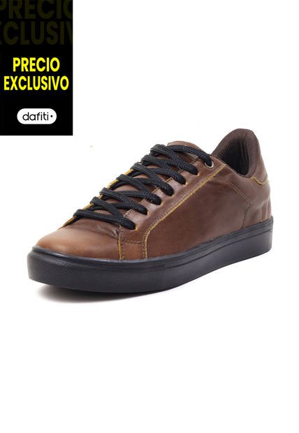 Tenis Cuero Café VillabonR VT-3010