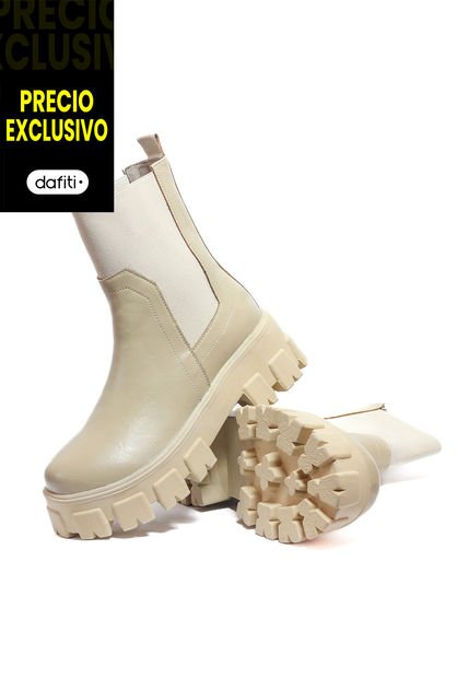Botines Mujer Beige VillabonR VMY-9032