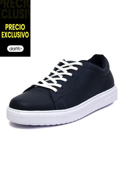 Tenis Cuero Hombre VillabonR VT-3020 Azul