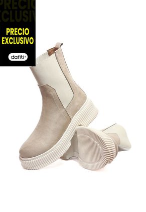 Botines Mujer Beige VillabonR VMY-9034