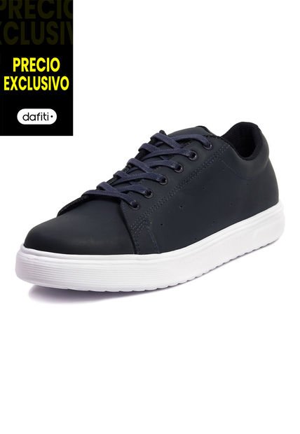 Tenis Cuero Hombre VillabonR VT-3018 Azul