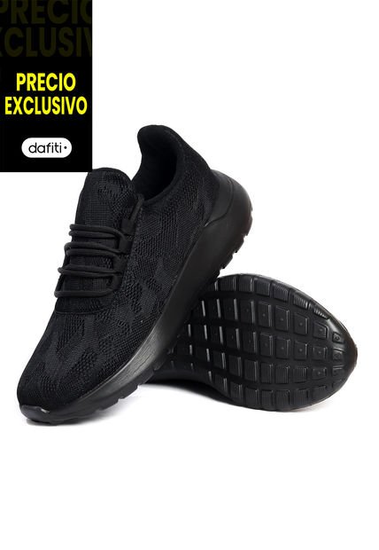 Tenis Mujer Negro VillabonR VSE-7037