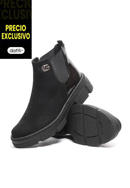 Botines Negro VillabonR VRB-3077