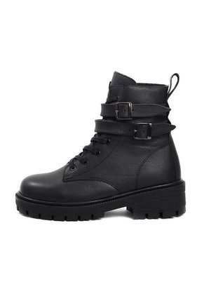 Botas Cuero Negro VillabonR VDM-5055 Correas