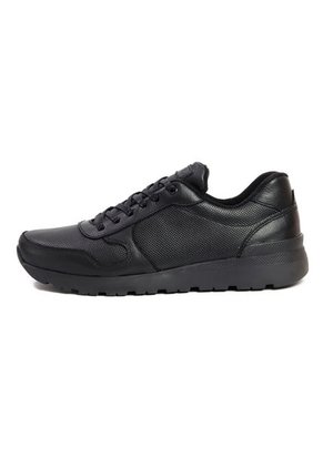 Tenis Moda Cuero Hombre Negro VillabonR VP-3037