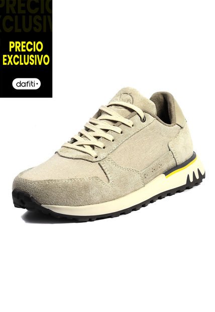 Tenis Moda Cuero Hombre Negro VillabonR VK-3031