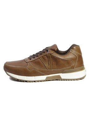 Tenis Moda Cuero Hombre Miel VillabonR VA-3014