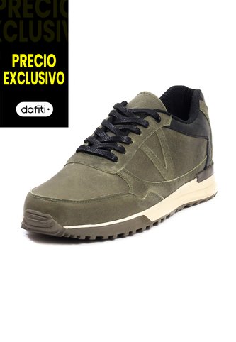Tenis Cuero Verde VillabonR VA-3010 VillabonR