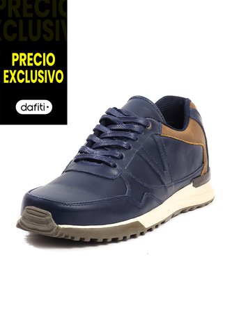 Tenis Cuero Azul VillabonR VA-3009 VillabonR