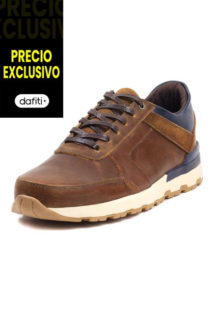 Tenis Cuero Café VillabonR VO-3031