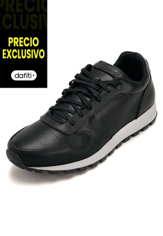 Tenis Cuero Negro VillabonR VP-3030 VillabonR