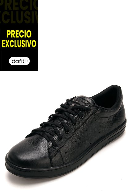 Tenis Cuero Negro VillabonR VT-3009