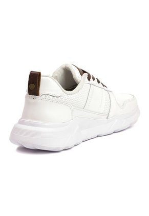 Tenis Moda Cuero Hombre Blanco VillabonR VL-3038