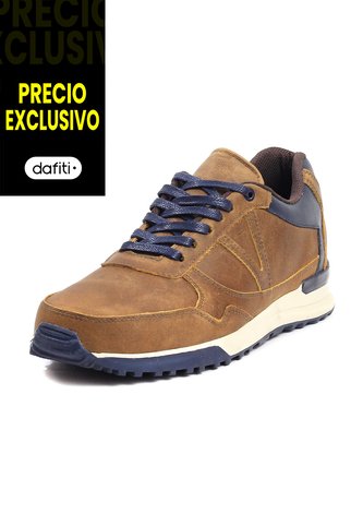 Tenis Cuero Miel VillabonR VA-3008 VillabonR