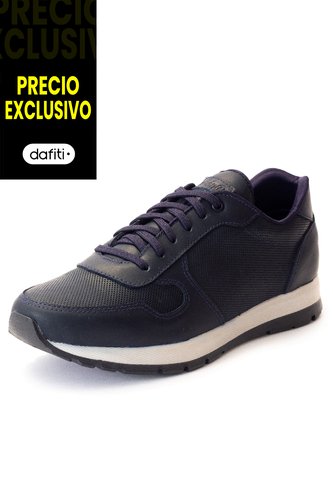Tenis Cuero Azul VillabonR VP-3033 VillabonR
