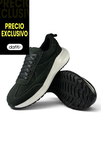 Tenis Cuero VillabonR VSA-4084 Verde VillabonR