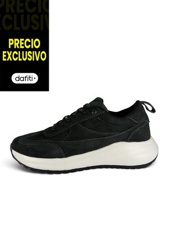 Tenis Cuero VillabonR VSA-4083 Gris VillabonR