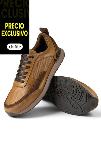 Tenis Cuero Miel VillabonR VTS-8046 VillabonR