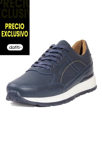 Tenis Cuero Azul VillabonR VTM-8037 VillabonR