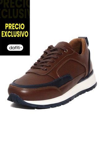 Tenis Cuero Café VillabonR VTS-8041 VillabonR