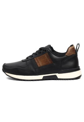Tenis Cuero Hombre Negro VillabonR VL-3036