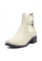 Botines Cuero Mujer Beige VillabonR VSH-5330 de VillabonR