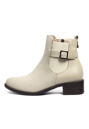 Botines Cuero Mujer Beige VillabonR VSH-5330