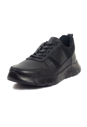 Tenis Cuero Hombre Negro VillabonR VL-3032C-A