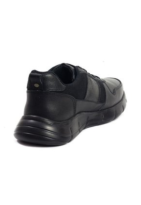 Tenis Cuero Hombre Negro VillabonR VL-3032C-A