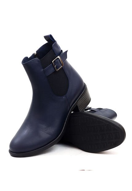 Botín Cuero Azul VillabonR VSH-5330