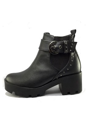 Botín Cuero Negro VillabonR VDP-2010