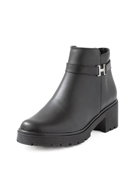Botin Cuero Mujer Negro VillabonR VRB-3036