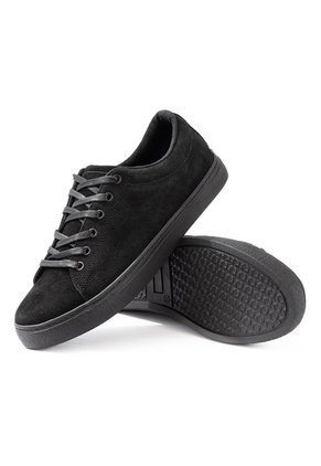 Tenis Cuero Hombre VillabonR VT-3022 Negro